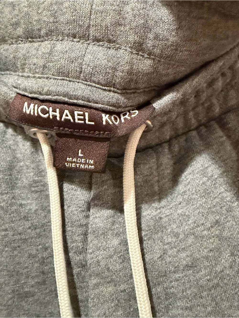 Michael Kors Charcoal KORS Logo Drawstring Joggers - Picture 4 of 5